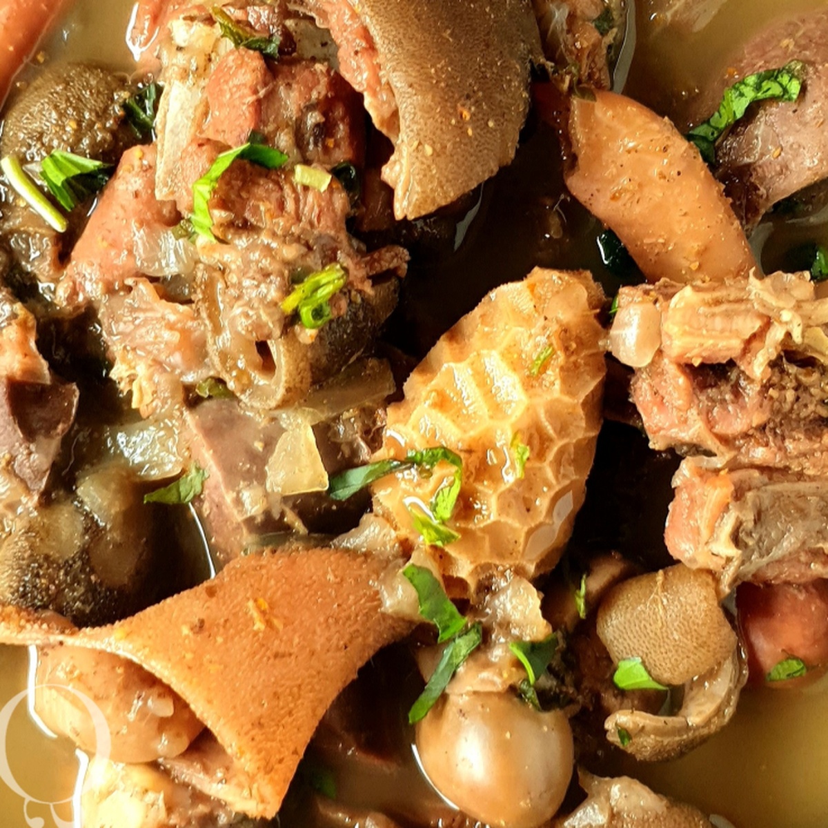 A Tray of Goat Pepper Soup (The Greatest Of All Time)