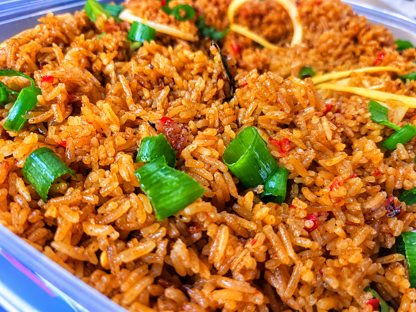 Full Pan Lamb Ashawo Jollof