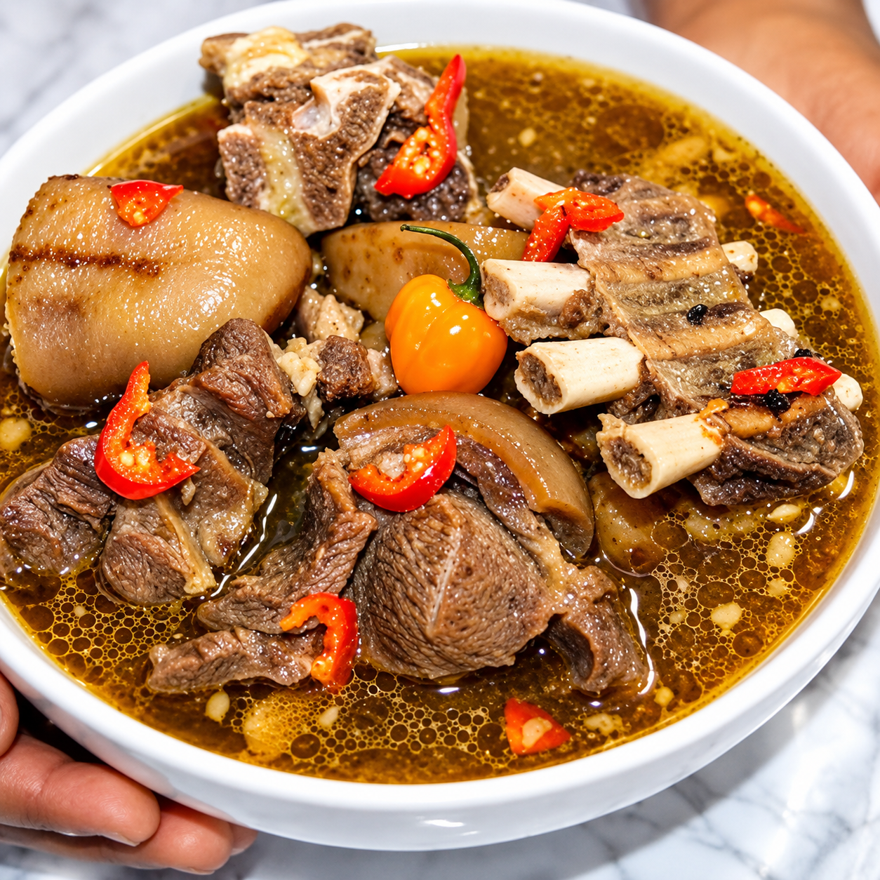 A Tray of Goat Pepper Soup (The Greatest Of All Time) - Image 2