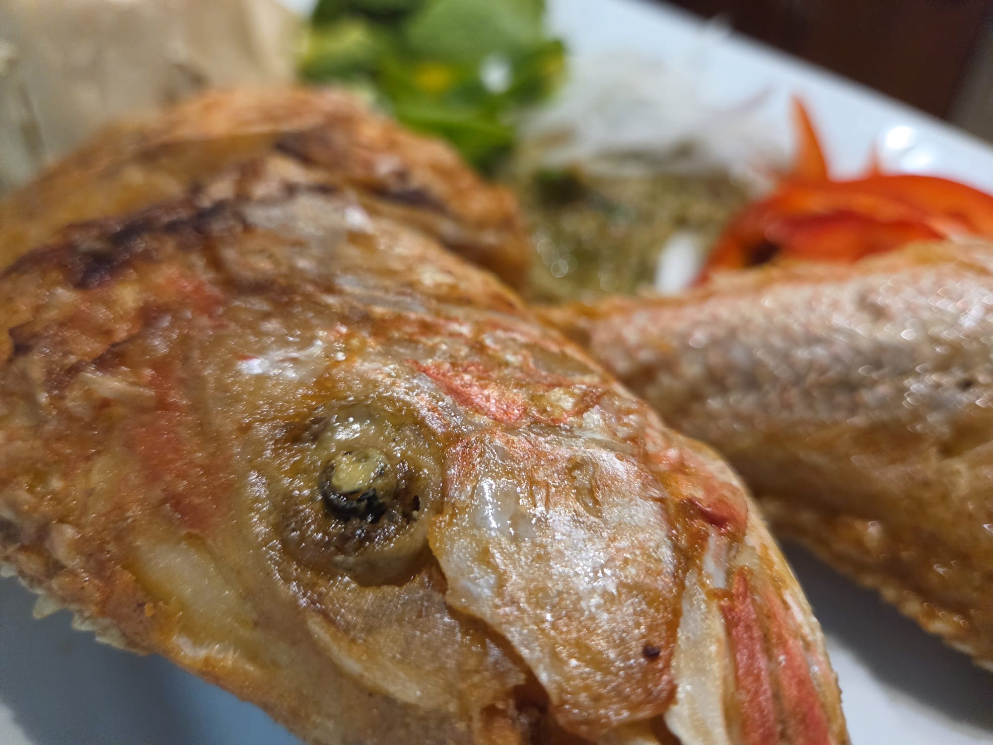 Full Tray of Fried Croaker