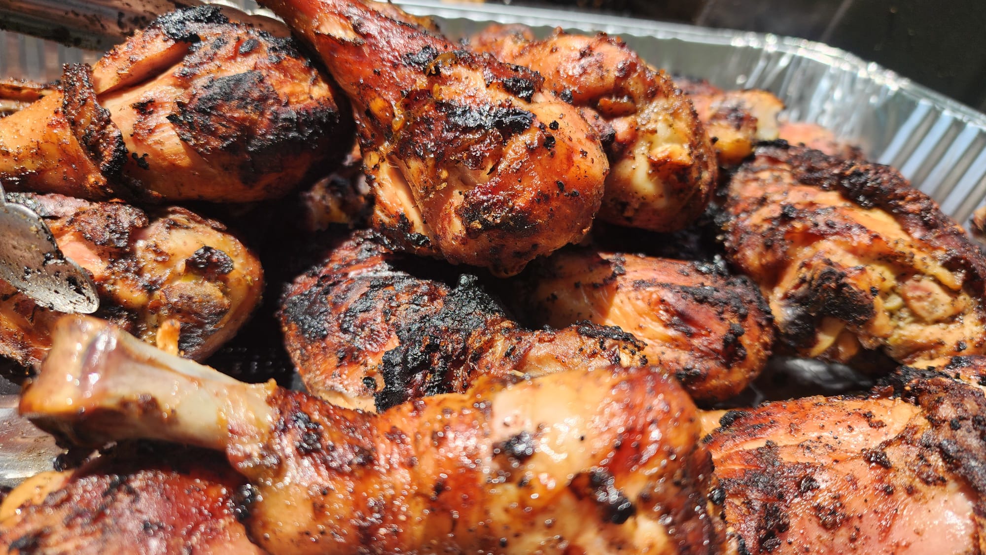 Full Tray of Fried Turkey Wings